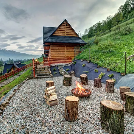 Alpesi faház Z Widokiem